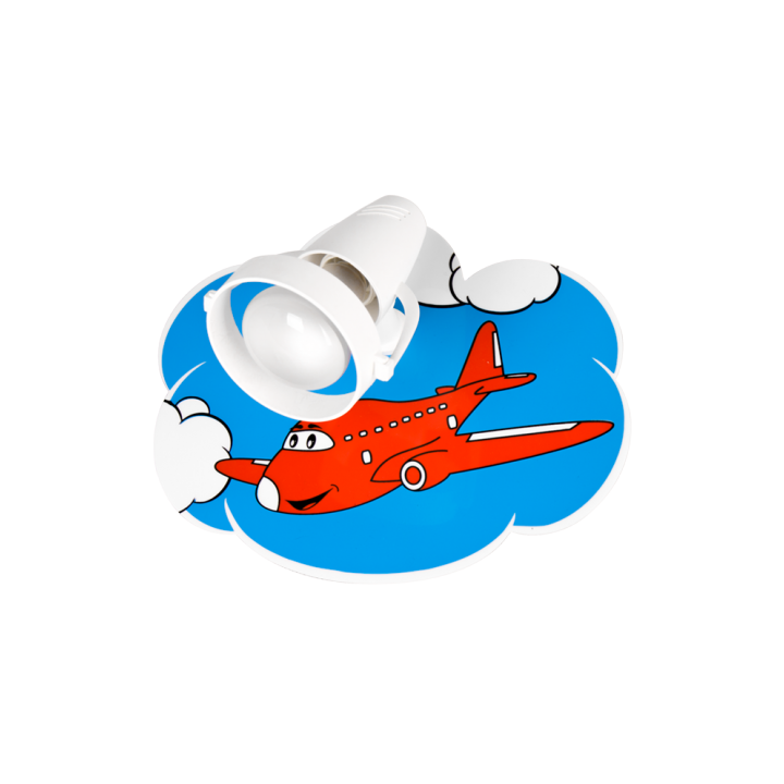 A wall lamp of a plane lamp