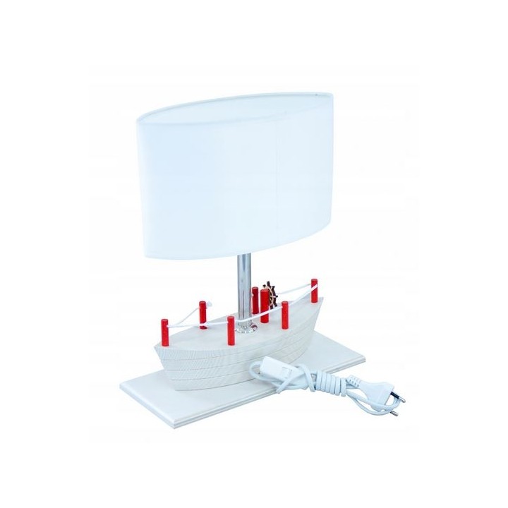 Table lamp white ship