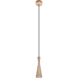 Hanging lamp oak Vegas 1p