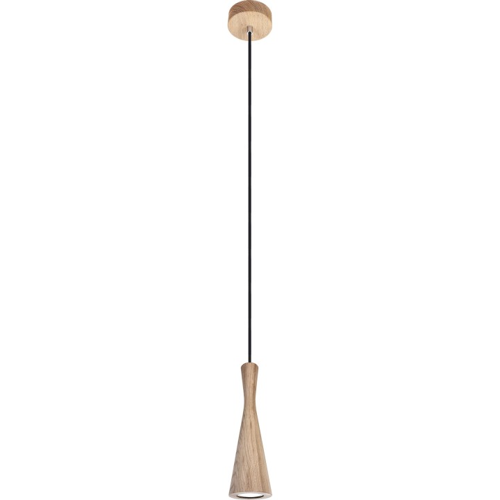 Hanging lamp oak Vegas 1p
