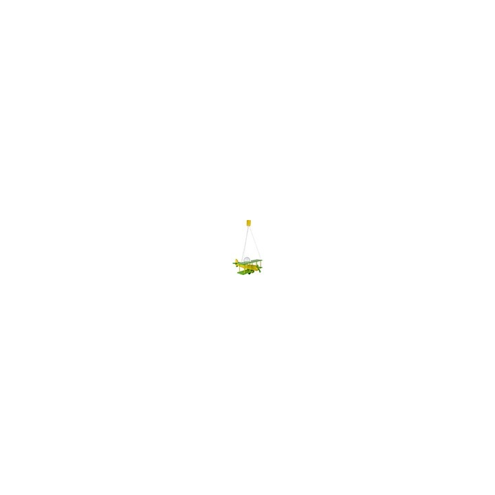 Hanging lamp Large airplane green - sedan