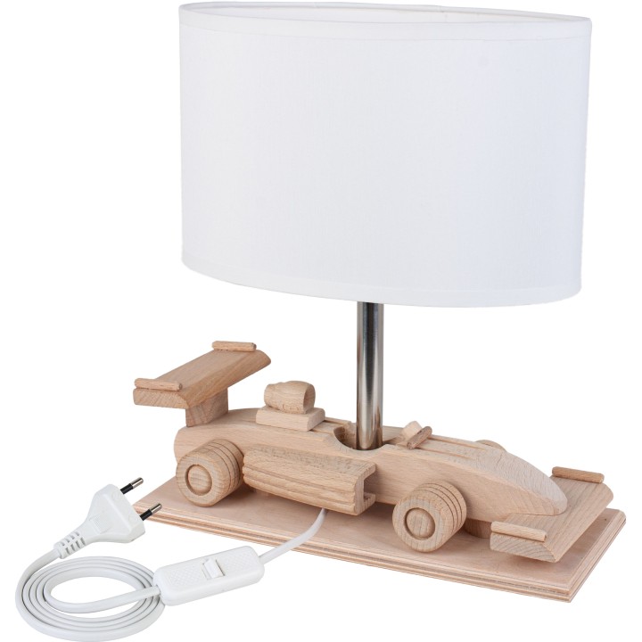 Table lamp Racing white