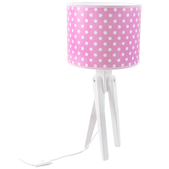 Trivet white - dots