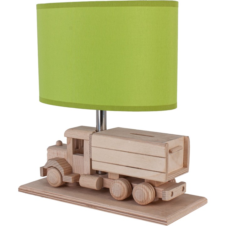 Table lamp Truck - Treasury - green