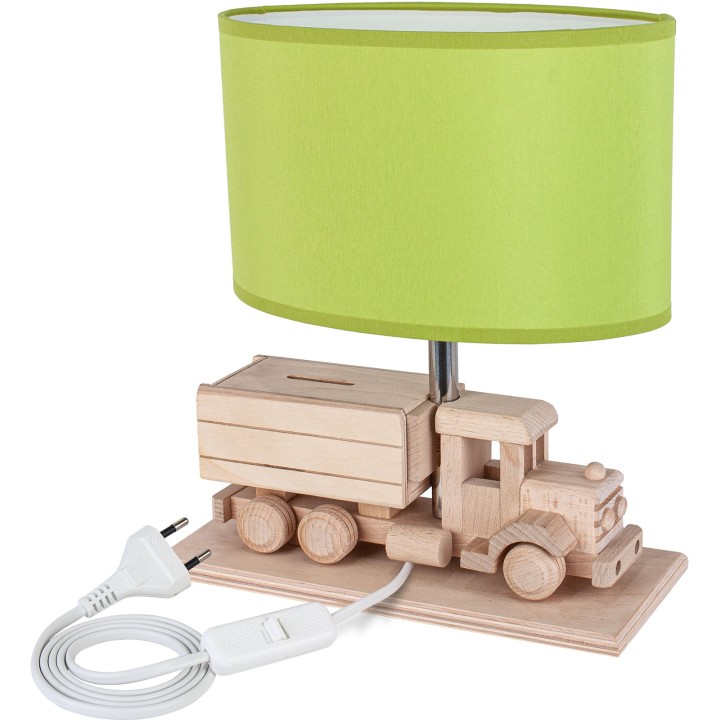 Table lamp Truck - Treasury - green
