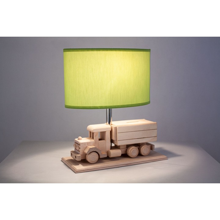 Table lamp Truck - Treasury - green