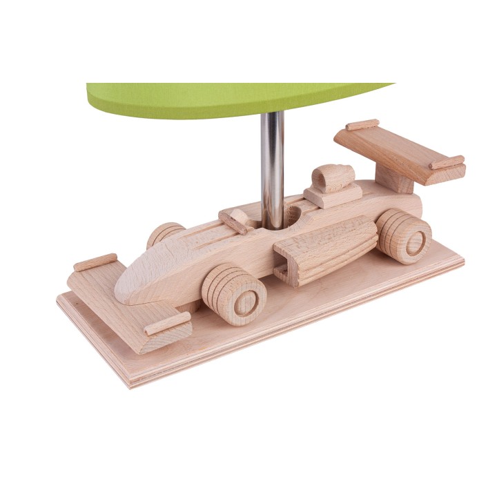 Table lamp Green race car