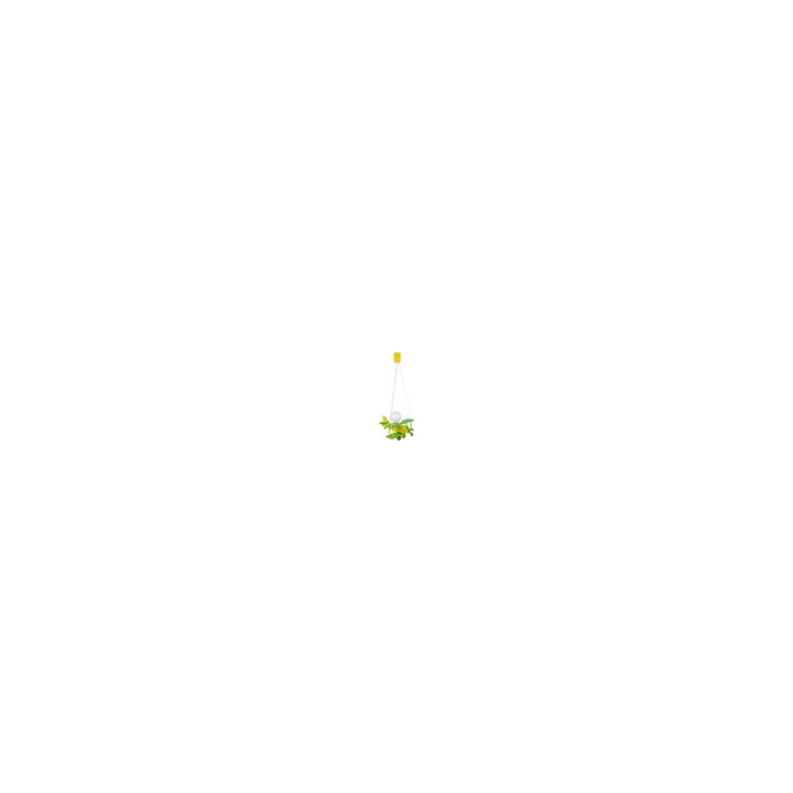 Hanging lamp Aeroplane small green