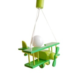 Hanging lamp Aeroplane small green