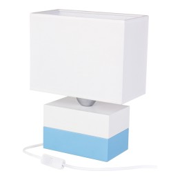 Table lamp Colorado blue and white