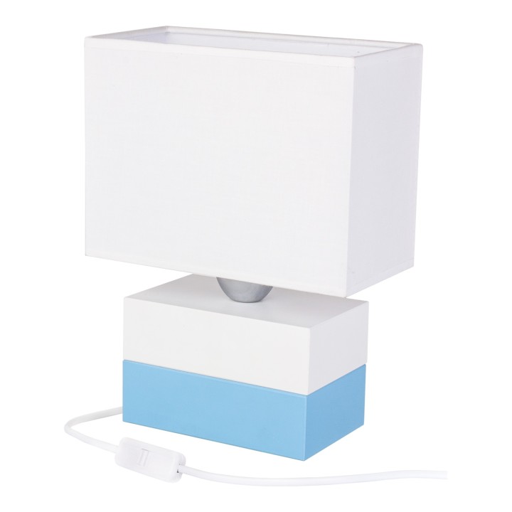 Table lamp Colorado blue and white