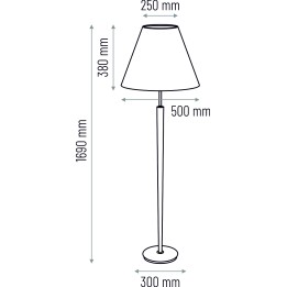 Floor lamp Venus venge