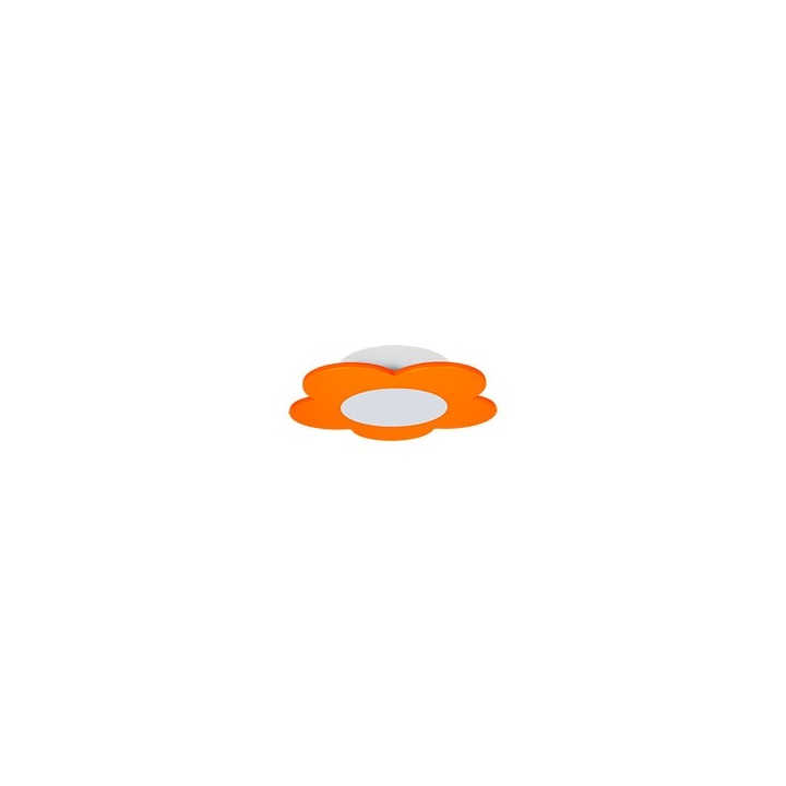 Ceiling lamp Fiore LED orange