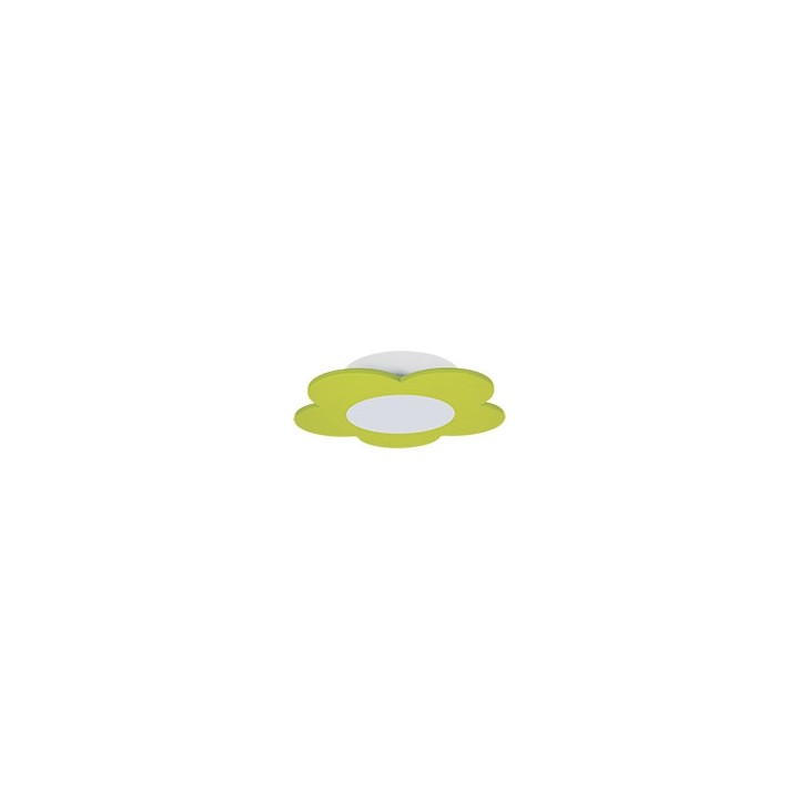 Ceiling lamp Fiore LED green