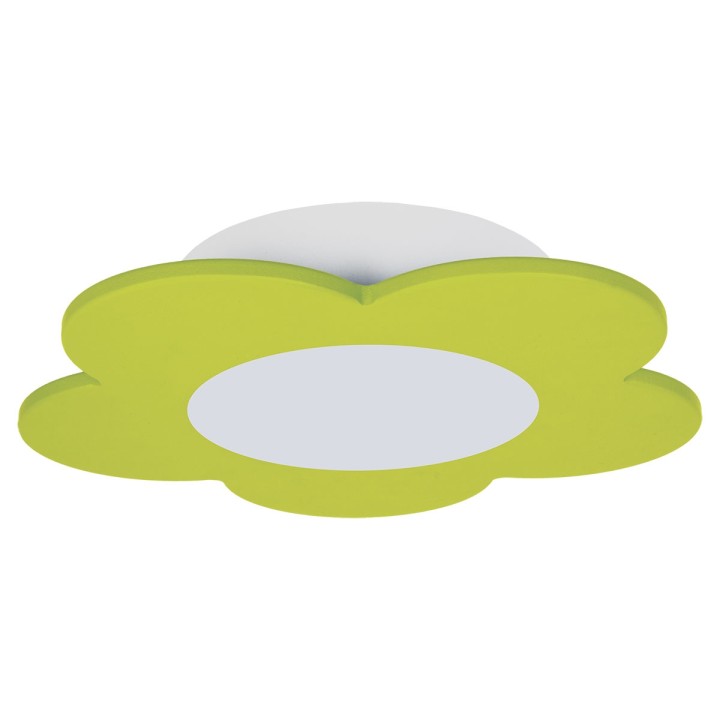 Ceiling lamp Fiore LED green
