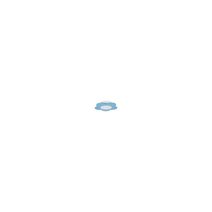 Ceiling lamp Fiore LED blue
