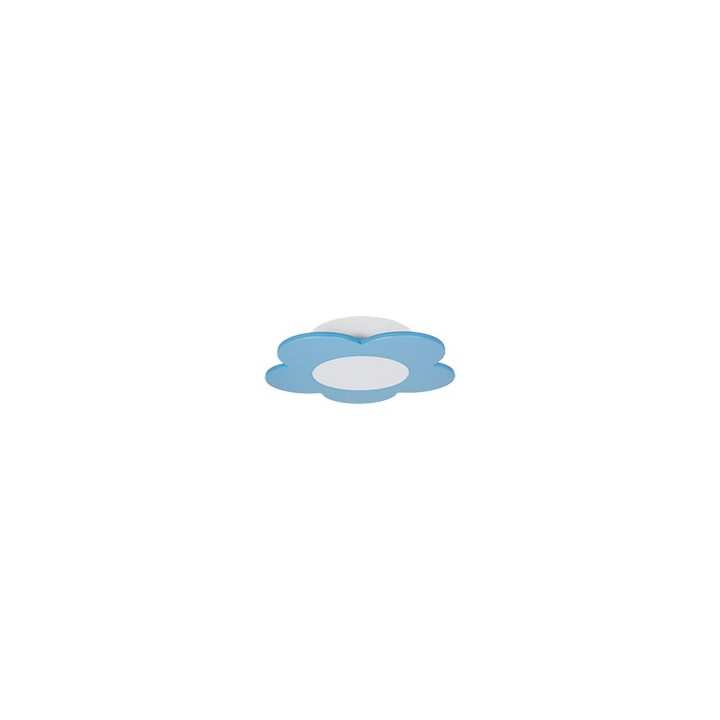 Ceiling lamp Fiore LED blue