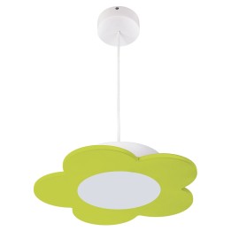 Hanging lamp Fiore LED green