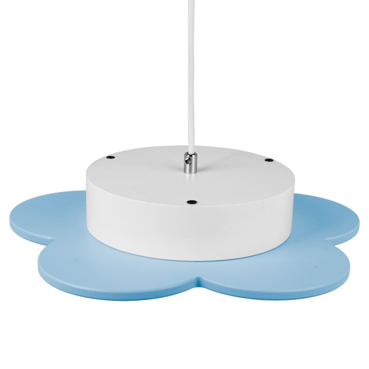 Hanging lamp Fiore LED blue