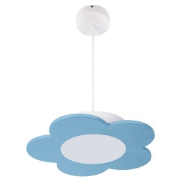 Hanging lamp Fiore LED blue