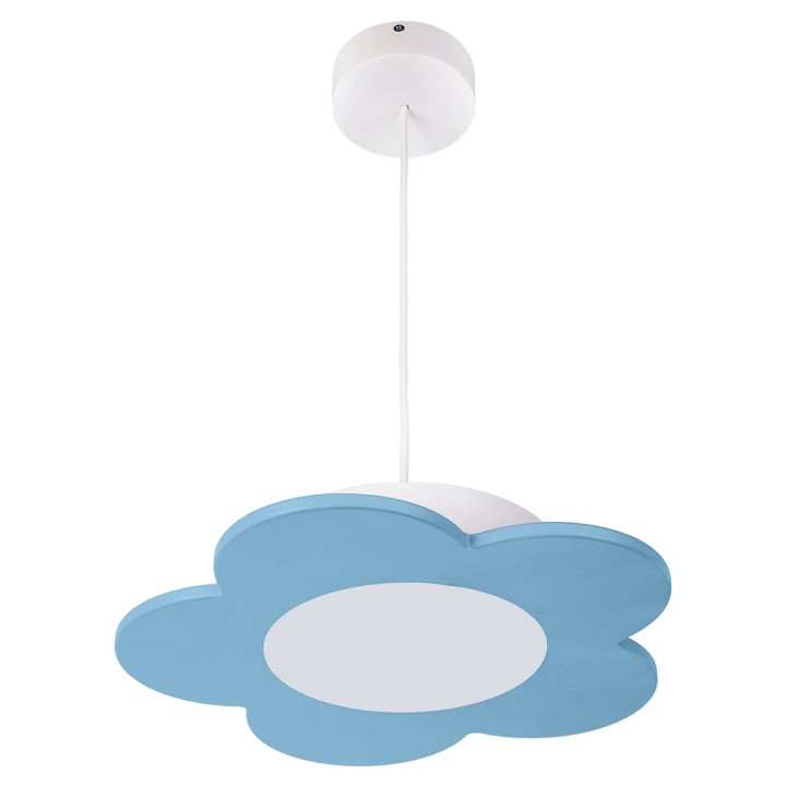 Hanging lamp Fiore LED blue