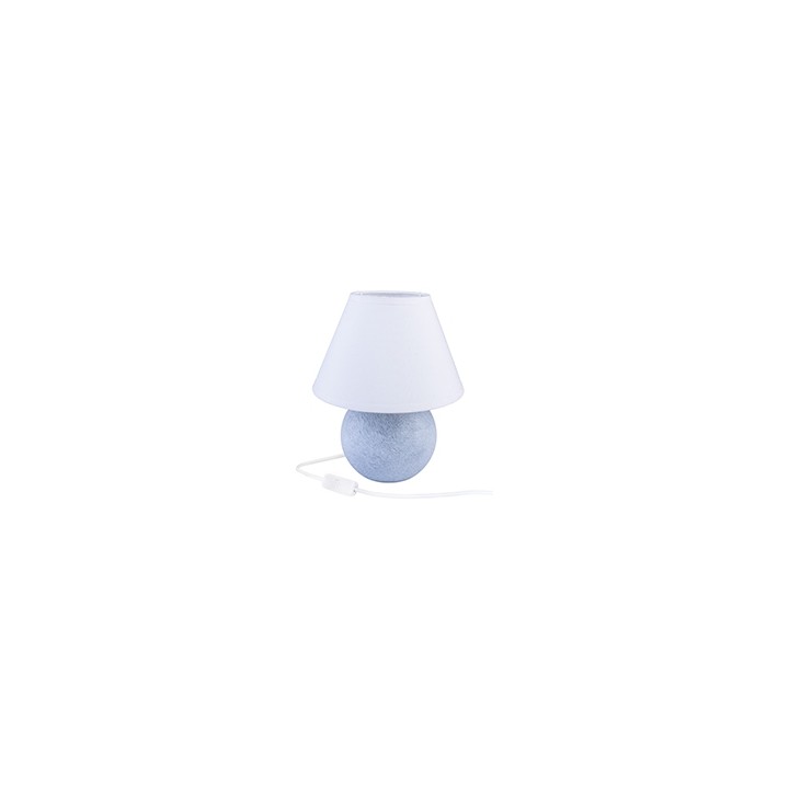Table lamp Ball grey marble