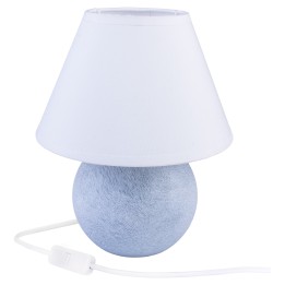 Table lamp Ball grey marble