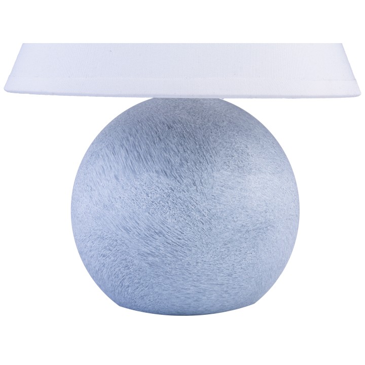 Table lamp Ball grey marble