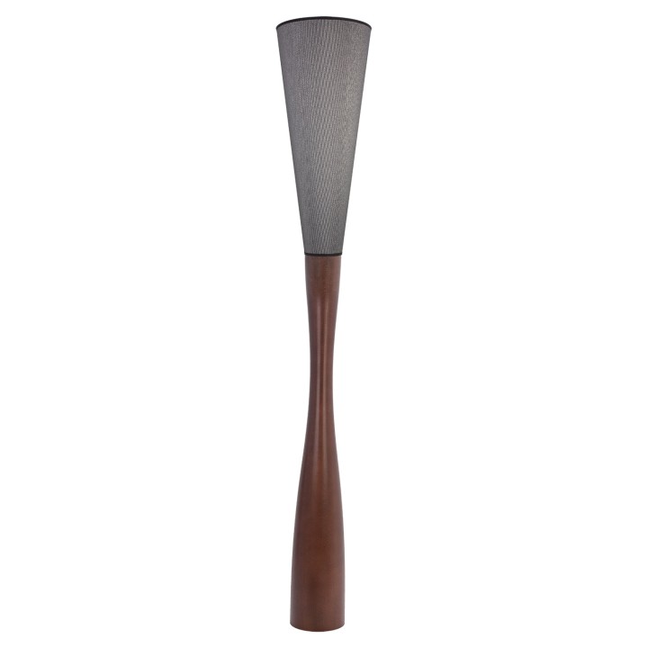 Floor lamp CHINKA - walnut