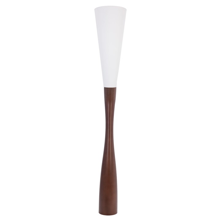 Floor lamp CHINKA - walnut