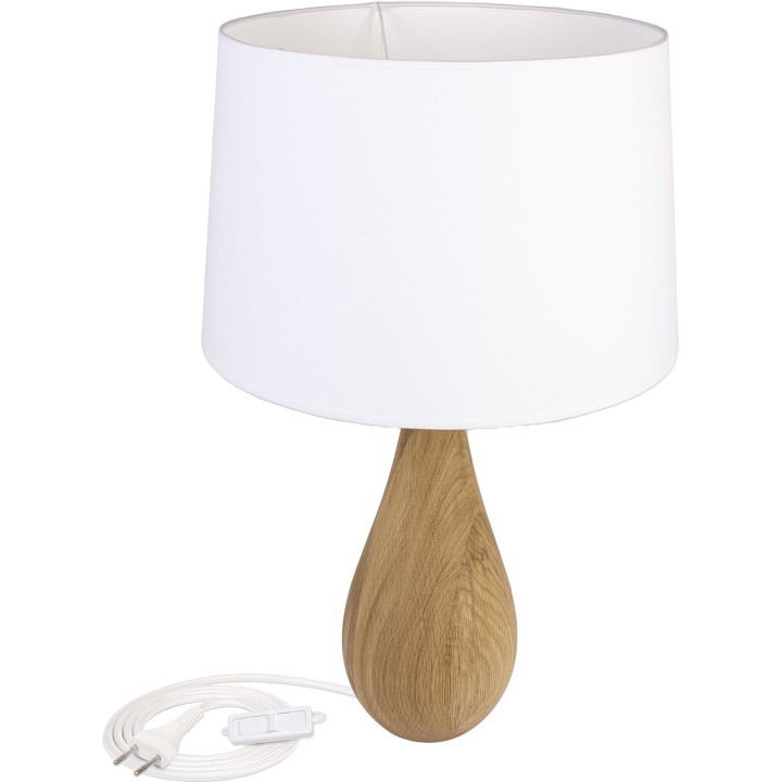 Table lamp Vase - oak