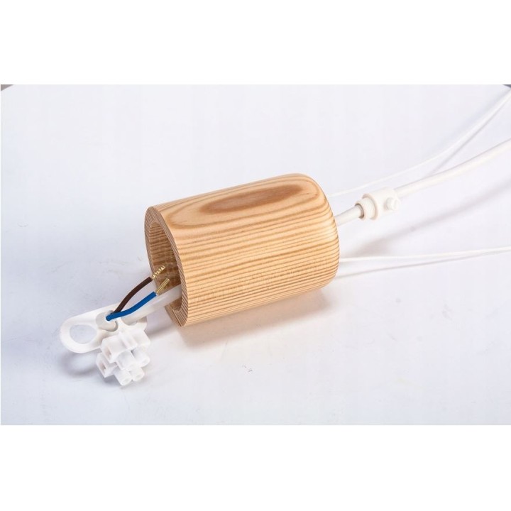 Hanging lamp Small blue-natural aircraft