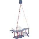 Hanging lamp Plane large blue-white-red