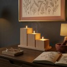 Alder candlestick set