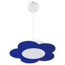 Hanging lamp Fiore LED blue