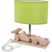 Table lamp Green race car