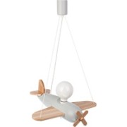Hanging lamp Clipper natural grey