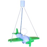 Hanging lamp Clipper green-blue