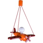 Lampa wisząca Clipper czerwono-pomarańczowy