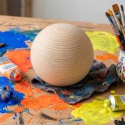 Wooden Pine Ball Diameter 100mm