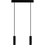 Hanging lamp black Madeira 2p