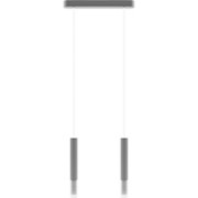 Hanging lamp Madera2 Hexa 2 l grey