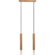 Lampa wisząca Madera2 klosz 2 pł dąb