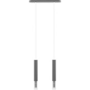 Hanging lamp Madera2 lamp 2wl grey