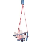 Hanging lamp Aeroplane small blue-white-red
