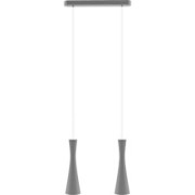 Hanging lamp grey Vegas 2 tr