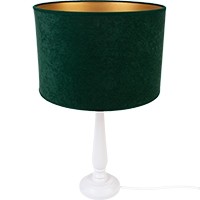 Table lamp BERTA bottle green