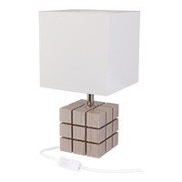 Table lamp Rubi bleached