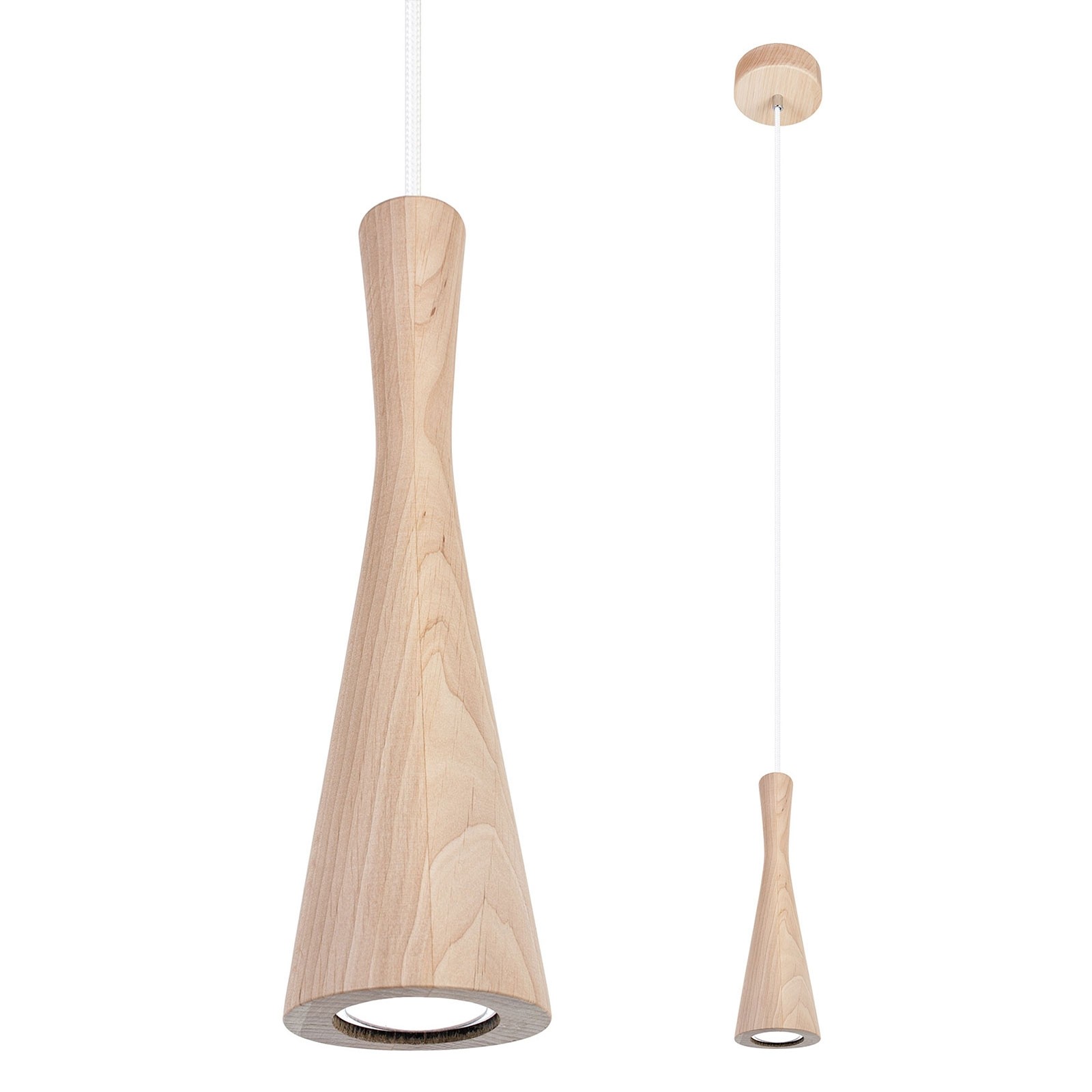 Hanging lamp of the Vegas alder