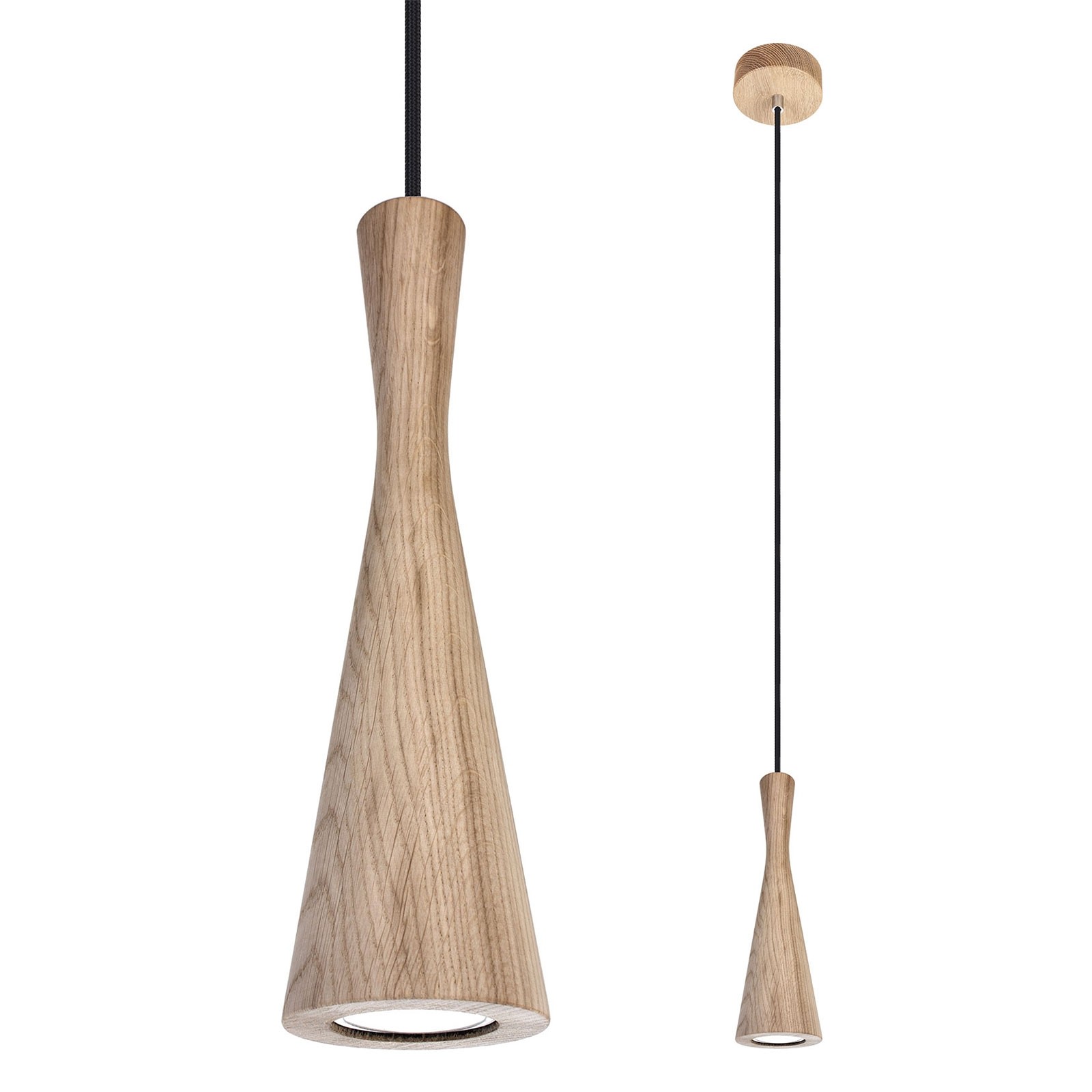 Hanging lamp oak Vegas 1p 